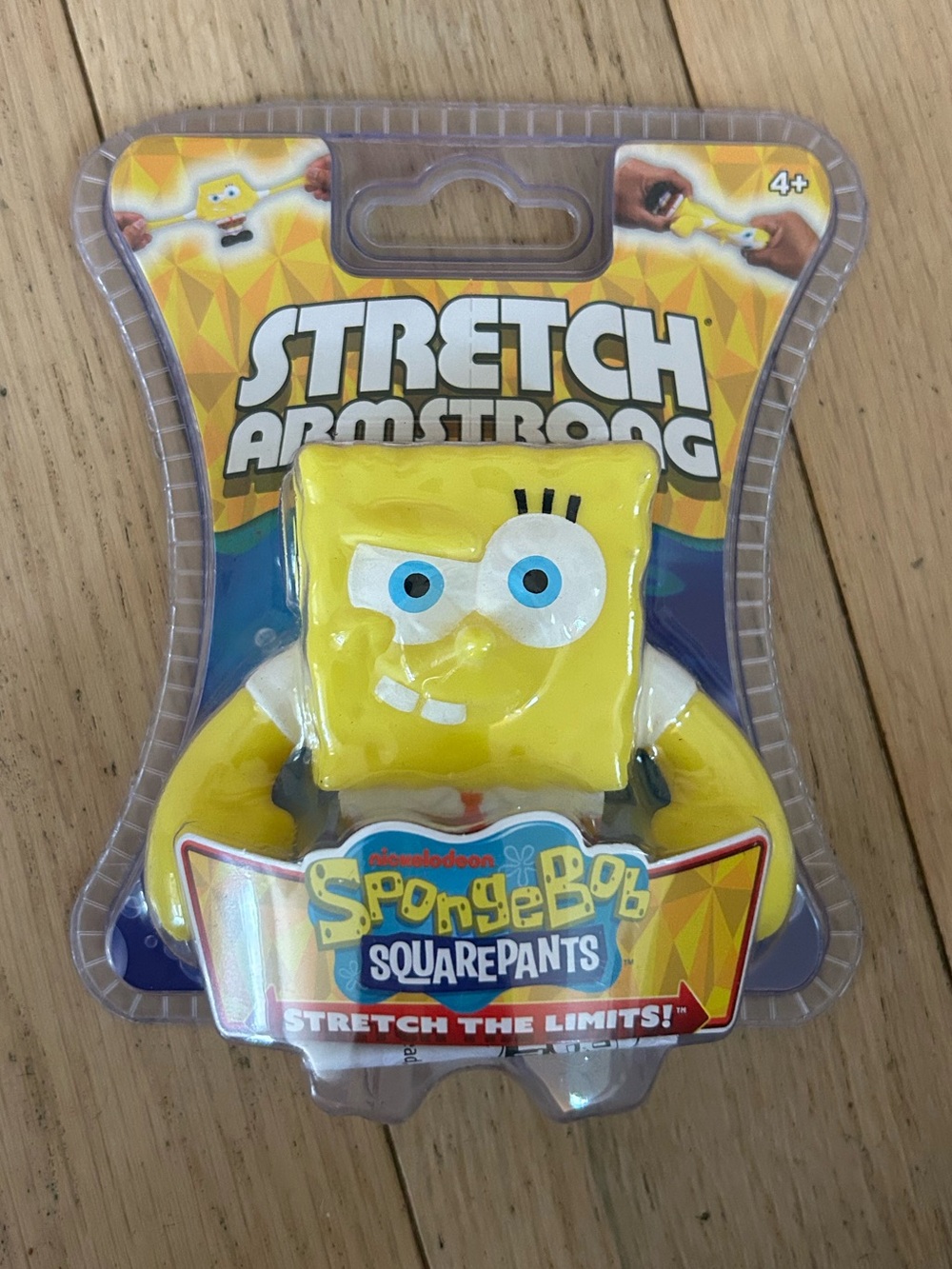 SpongeBob Squarepants Yellow Stretch Armstrong Figure